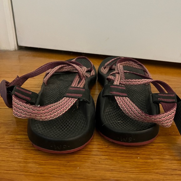 Chaco ZX/2 Cloud Sandals with Toe Loop in Tidal Wave and Tsunami Sz 39 - Picture 4 of 5